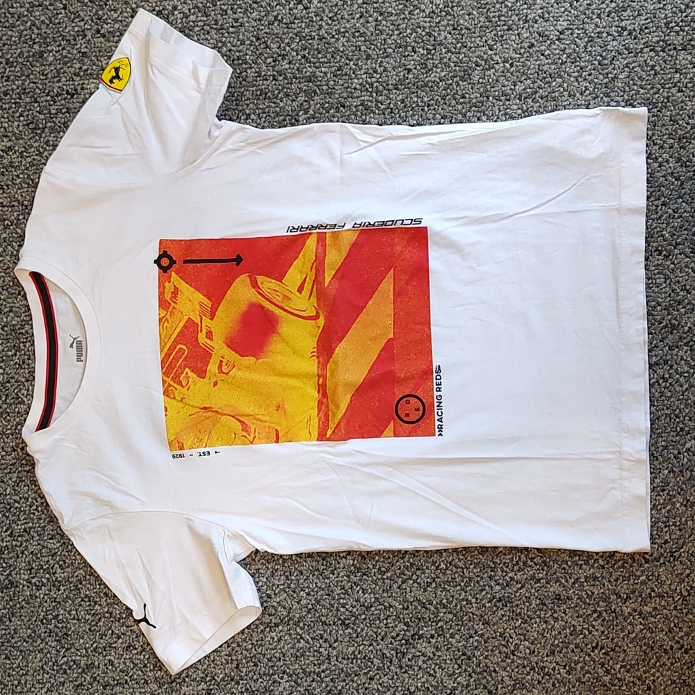 PUMA Men's Scuderia Ferrari Race Graphic Tee